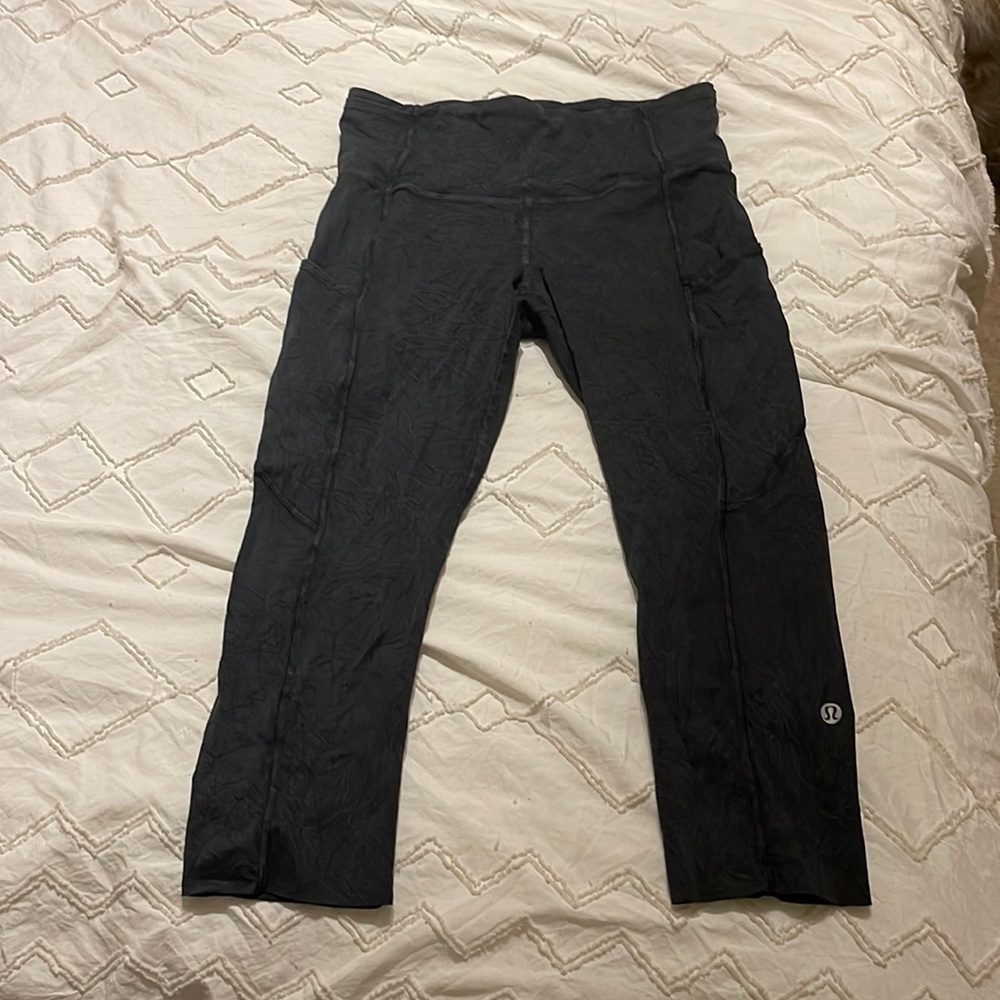 Lululemon Fast and Free Crop Leggings